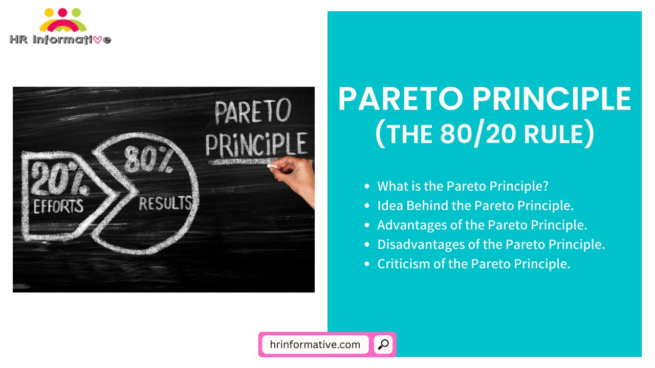 Pareto Principle The 80 20 Rule Meaning And Advantages HR