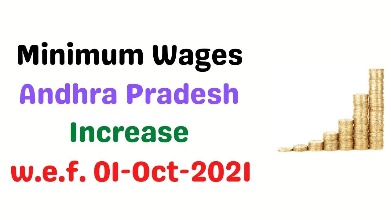 Minimum Wages-Andhra Pradesh-Oct 2021