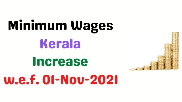 Minimum Wages-Kerala-November 2021