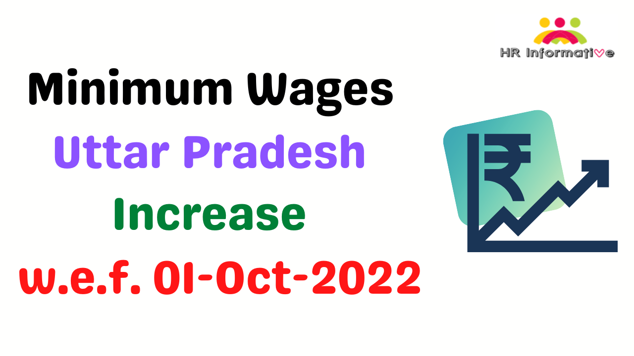 Minimum Wages in Uttar Pradesh October 2022