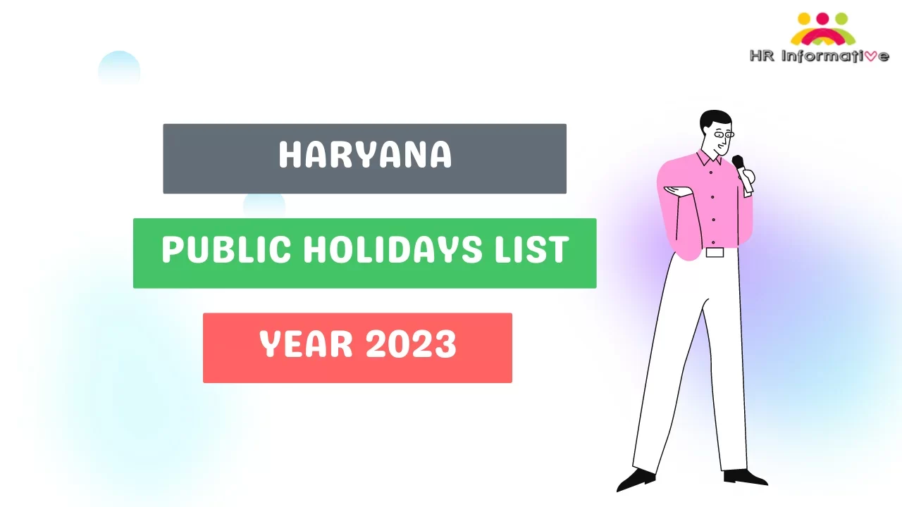 Haryana Public Holidays List 2023