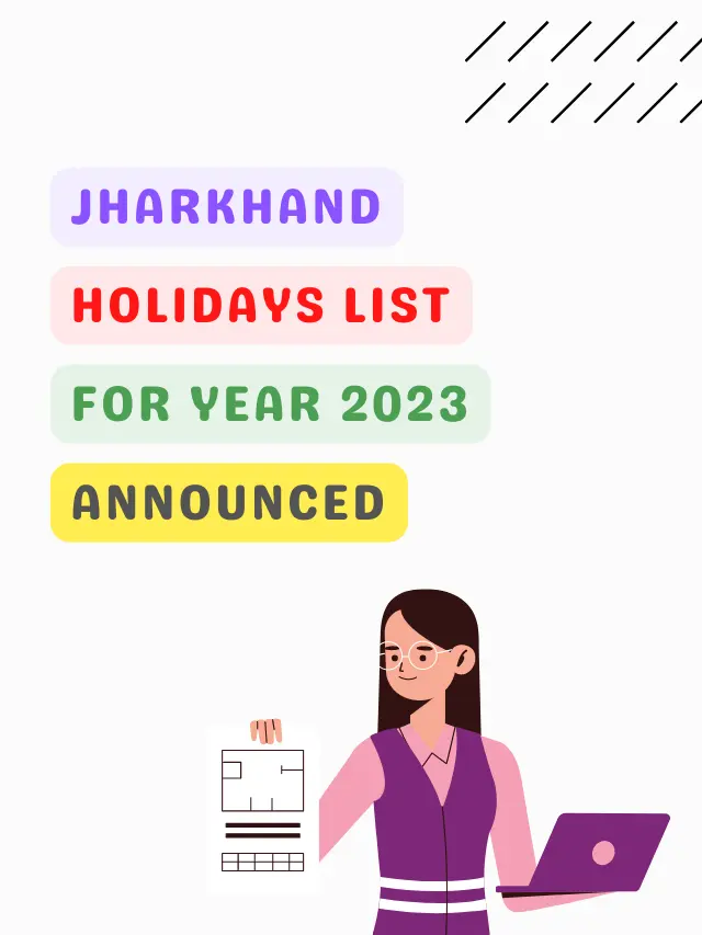 Jharkhand Holidays List 2023 Notification