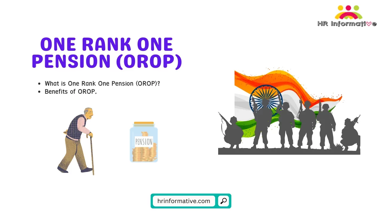 One Rank One Pension (OROP) Scheme