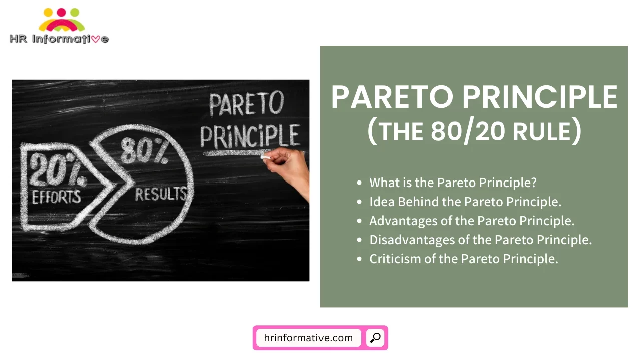 Pareto Principle-The 80/20 Rule Advantages