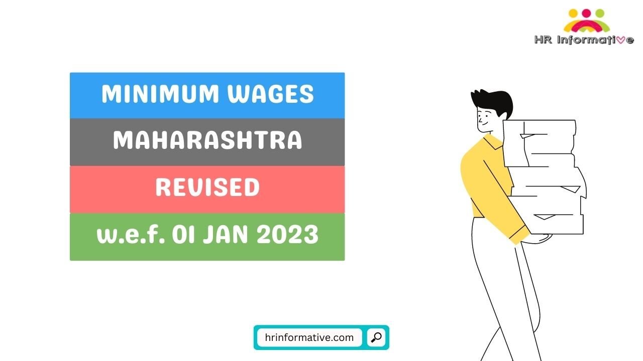 Minimum Wages in Maharashtra Revised From 01 January 2023 » HR