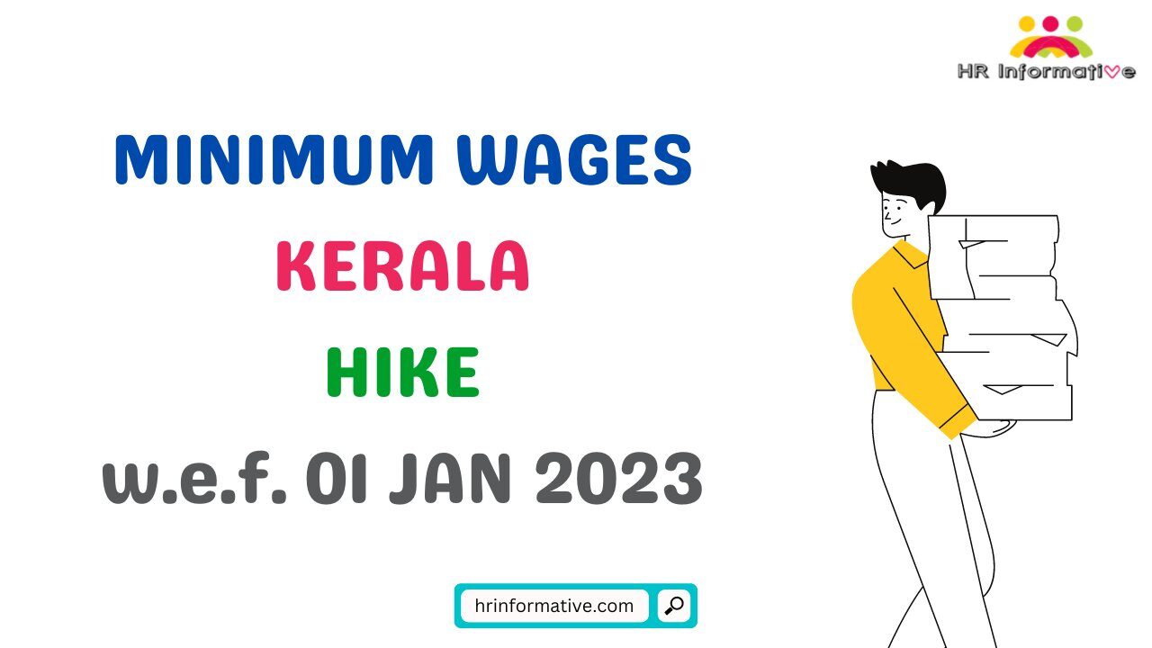 Minimum Wages in Kerala Hike From January 2023