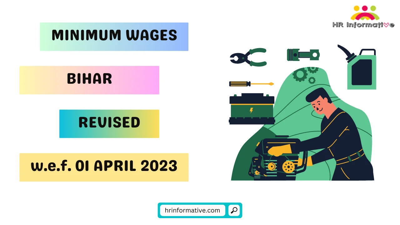 Minimum Wages In Bihar Revised From April 2023 » HR | Compliance ...