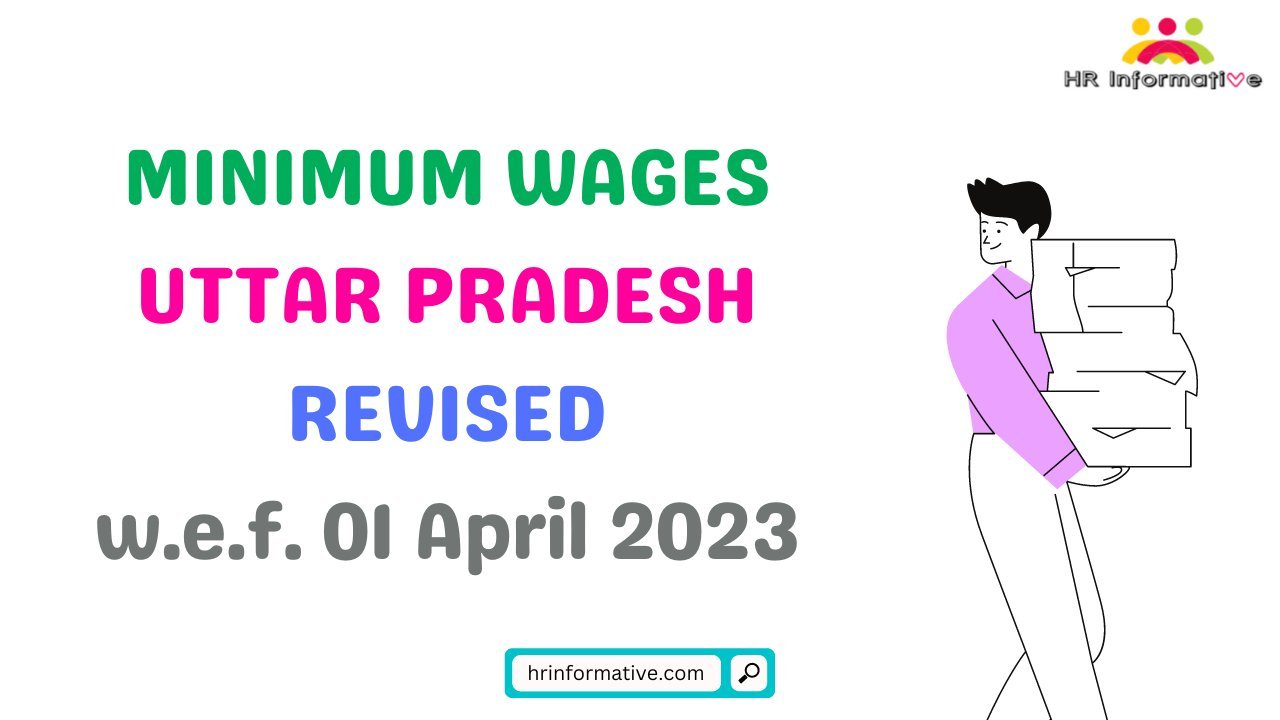 Minimum Wages in Uttar Pradesh Revised April 2023