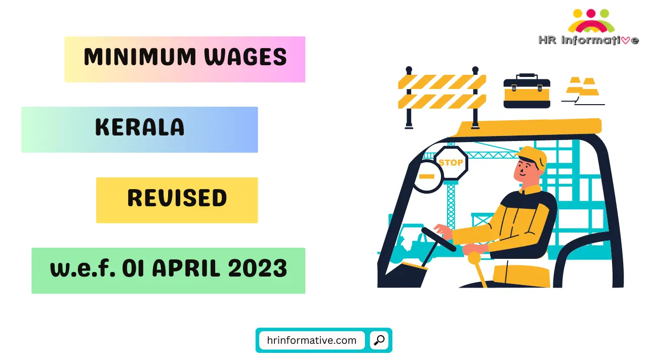 Minimum Wages in Kerala Revised From April 2023
