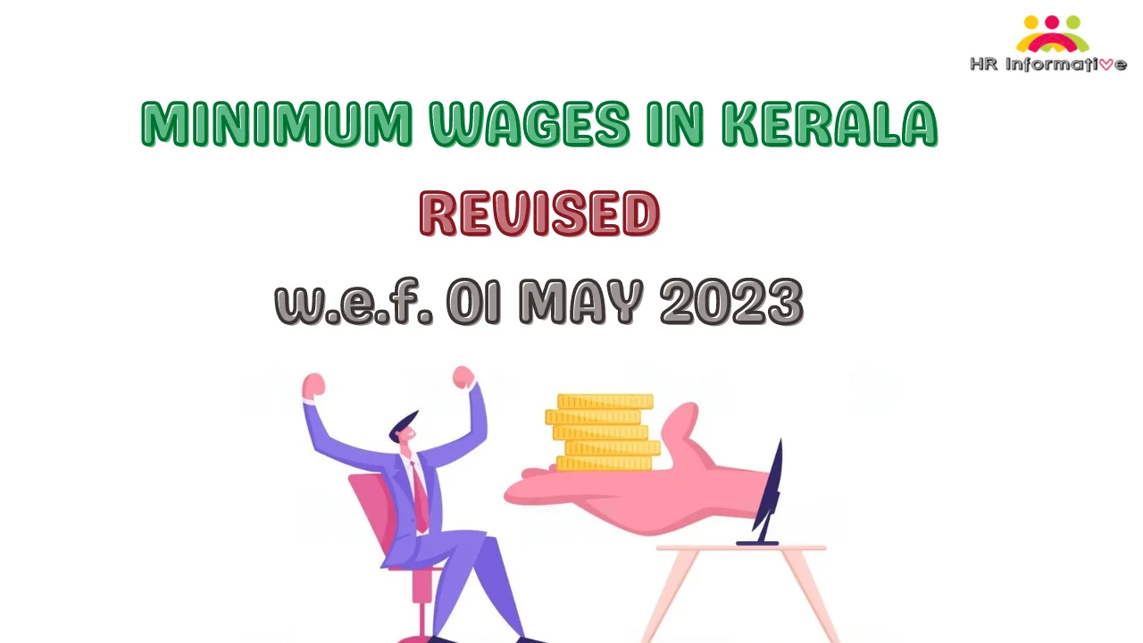 Minimum Wages in Kerala Revised May 2023