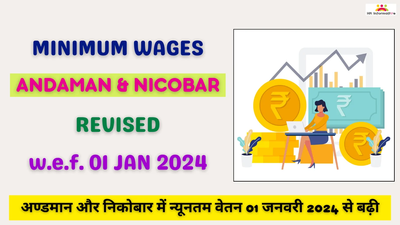 Minimum Wages in Andaman And Nicobar Islands Revised January 2024
