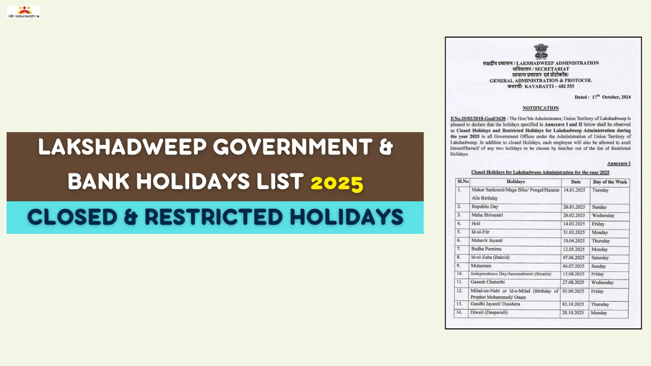 Lakshadweep Government Holidays List 2025 3 Lakshadweep Government Holidays List 2025