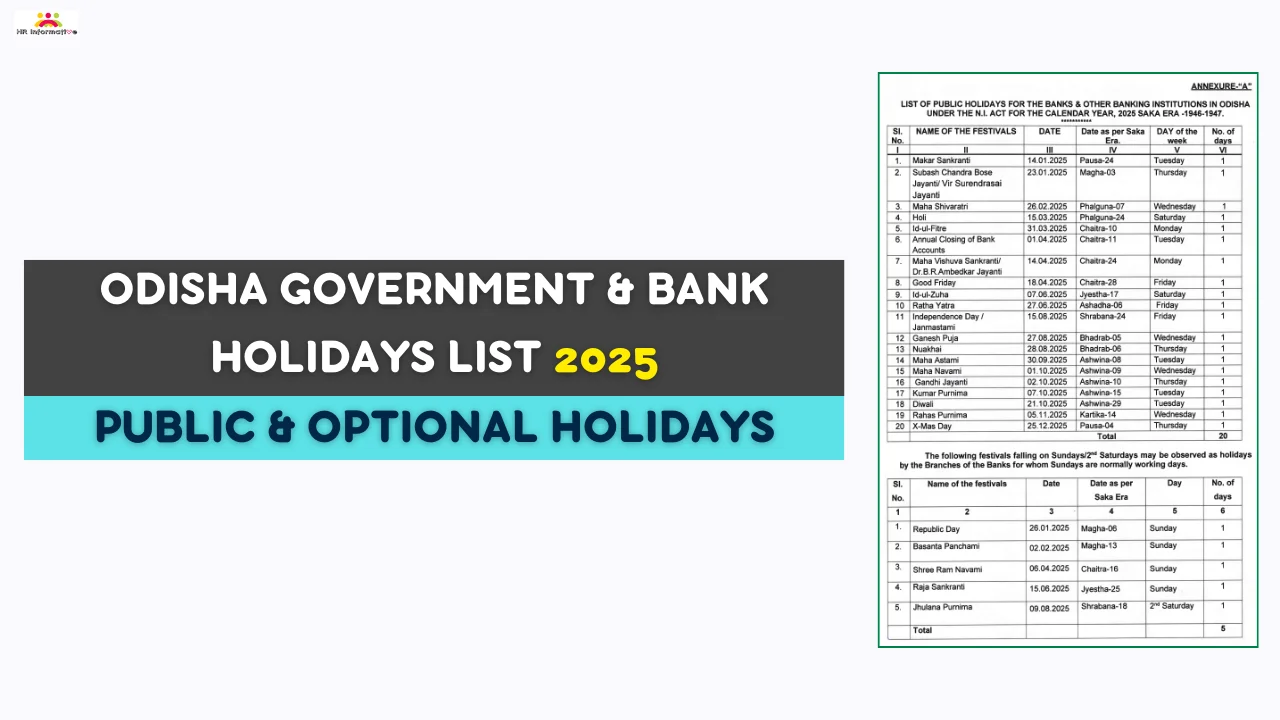 Odisha Government Holidays List 2025 3 Odisha Government Holidays List 2025