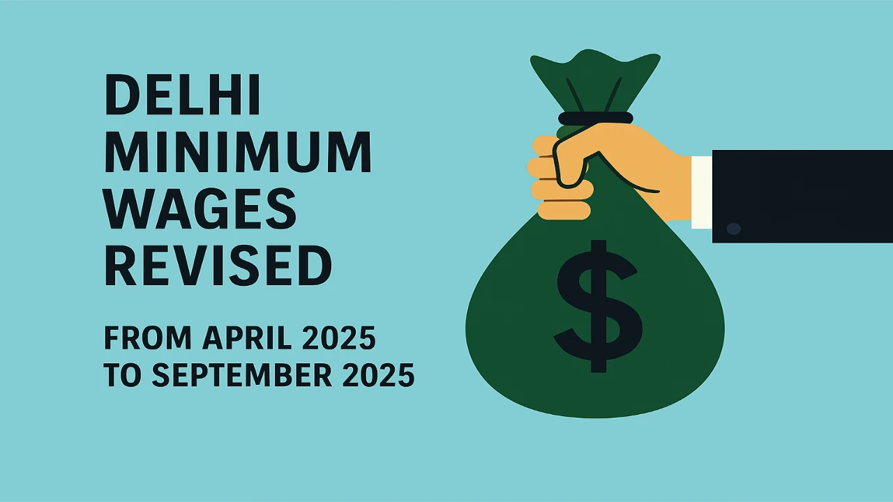 Delhi Minimum Wages Revised from April 2025 to September 2025 1 Delhi Minimum Wages Revised from April 2025 to September 2025
