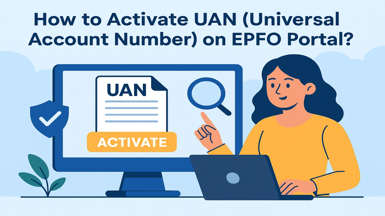 How to Activate UAN (Universal Account Number) on EPFO Portal
