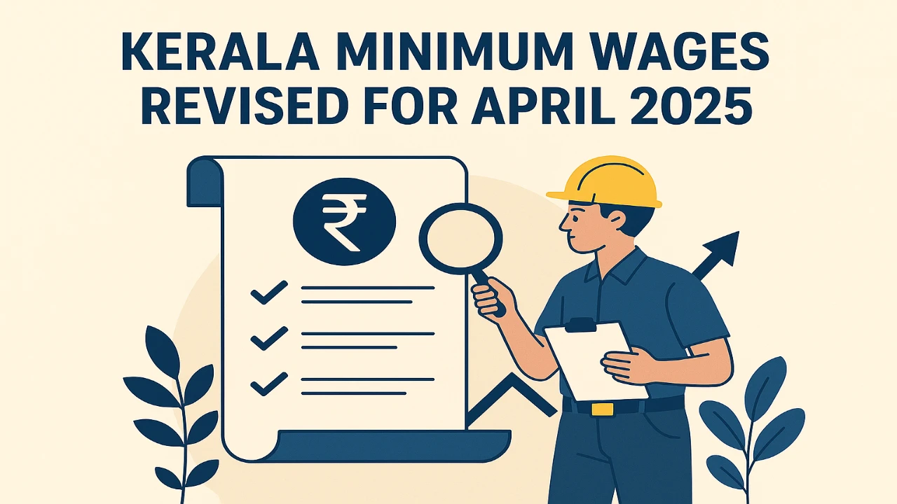 Kerala Minimum Wages Revised for April 2025 1 Kerala Minimum Wages Revised for April 2025