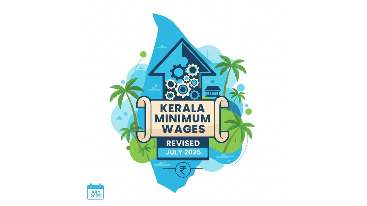 Kerala Minimum Wages Revised for July 2025