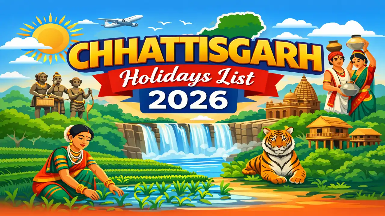 Chhattisgarh Holidays List 2026