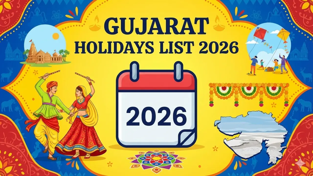 Gujarat Holidays List 2026