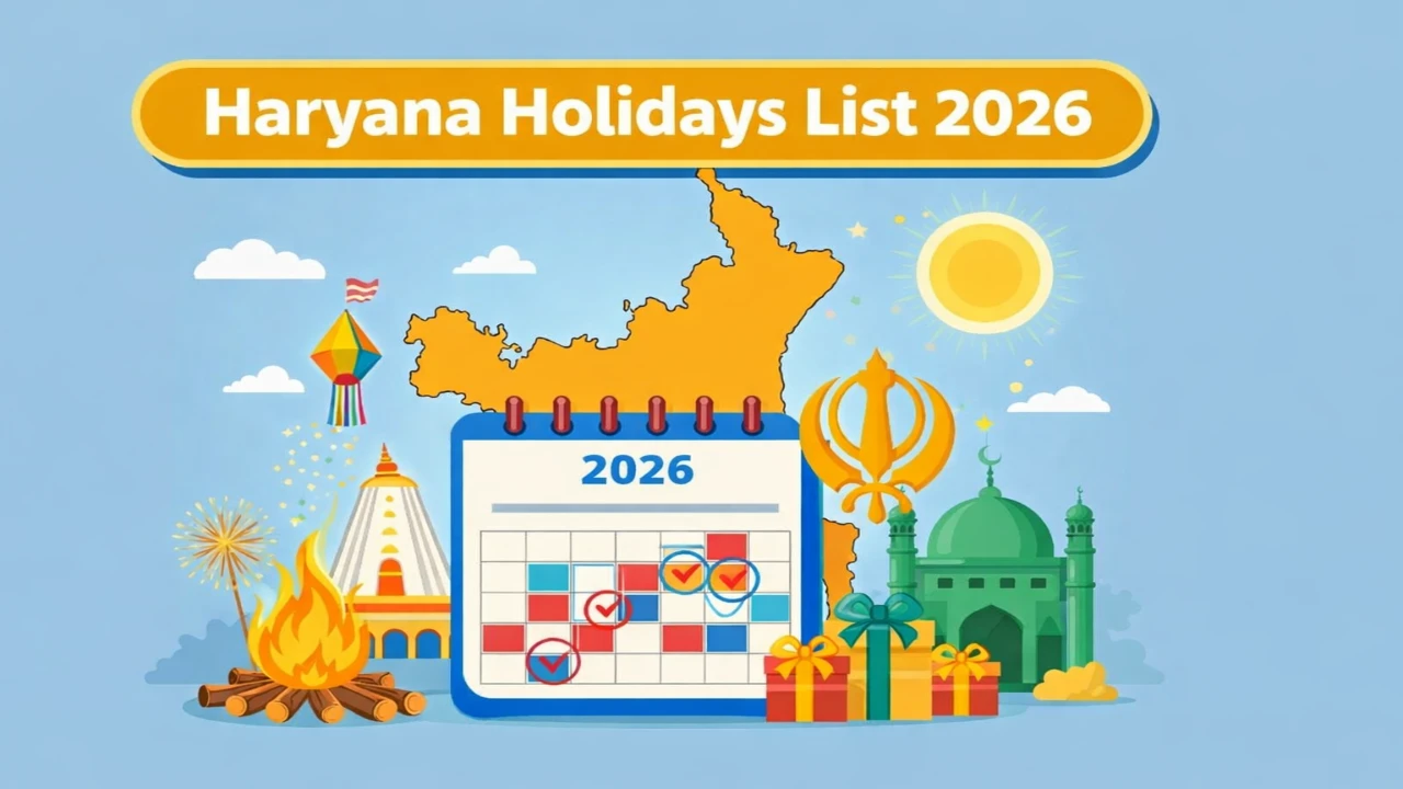 Haryana Holidays List 2026