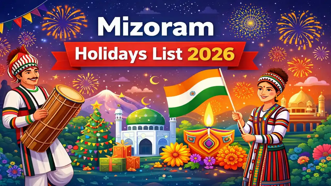 Mizoram Holidays List 2026