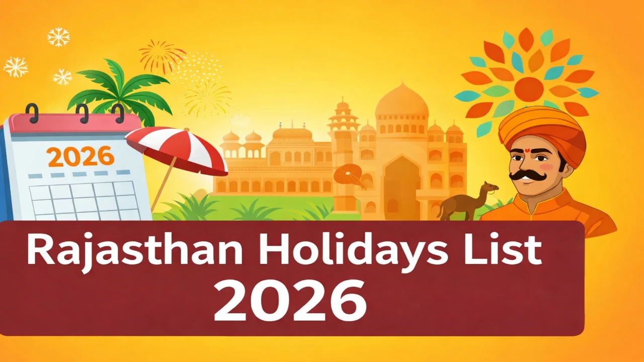 Rajasthan Holidays List 2026