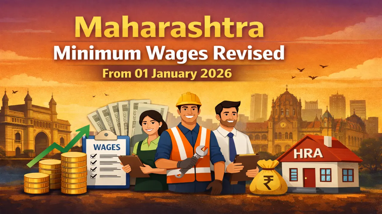 Maharashtra Minimum Wages January 2026 1 Maharashtra Minimum Wages January 2026