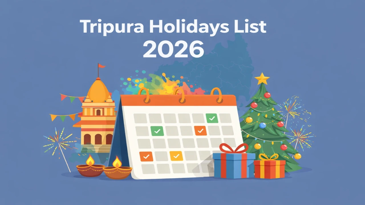 Tripura Holidays List 2026 1 Tripura Holidays List 2026