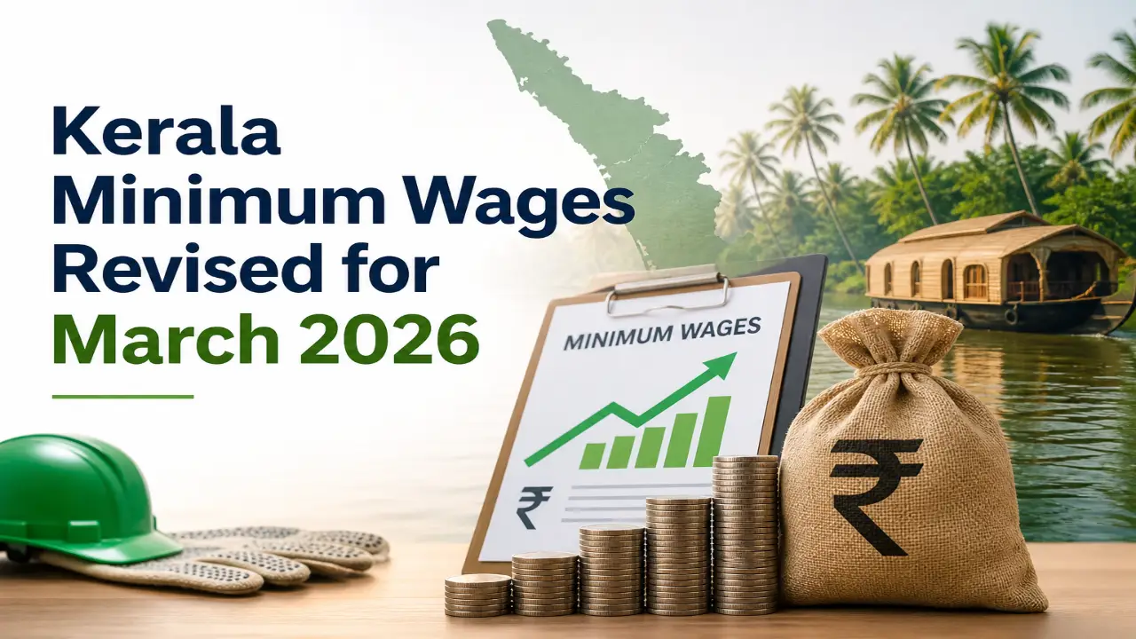 Kerala Minimum Wages Revised for March 2026