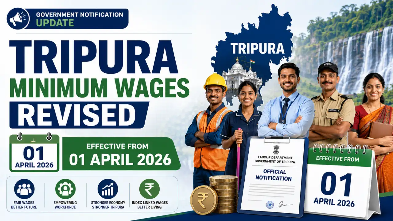 Tripura Minimum Wages Revised from 01 April 2026 1 Tripura Minimum Wages Revised from 01 April 2026